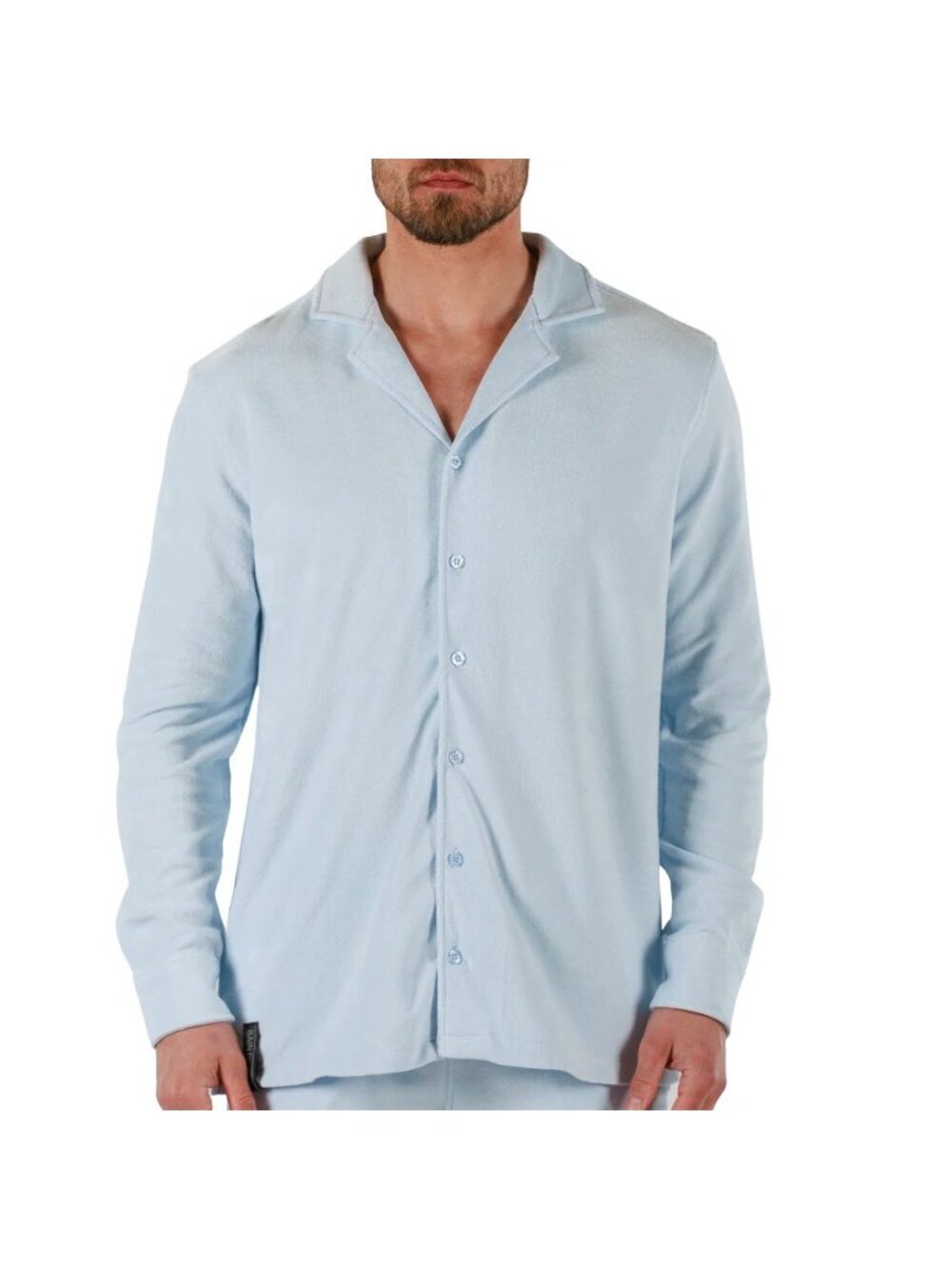 NWT Bain de Mer St.Tropez BDM Towelling Shirt Long Sleeve